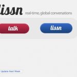 Lissn, chat de texto con usuarios aleatorios de todo el mundo