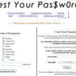 TestYourPassword, genera contraseñas seguras y testea su seguridad
