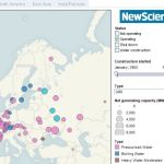 Mapa mundial de centrales nucleares