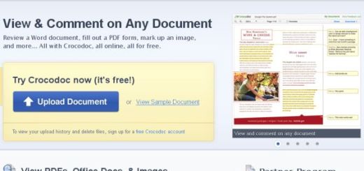 Crocodoc, visualiza y edita online documentos pdf