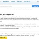 Diagnosia, base de datos con los prospectos de medicamentos