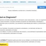 Diagnosia, base de datos con los prospectos de medicamentos