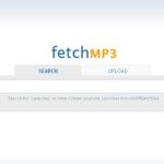 FetchMP3, aplicación online para extraer el audio de los vídeos