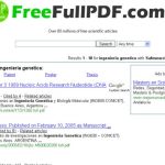 FreeFullPDF, buscador de artículos científicos en formato pdf