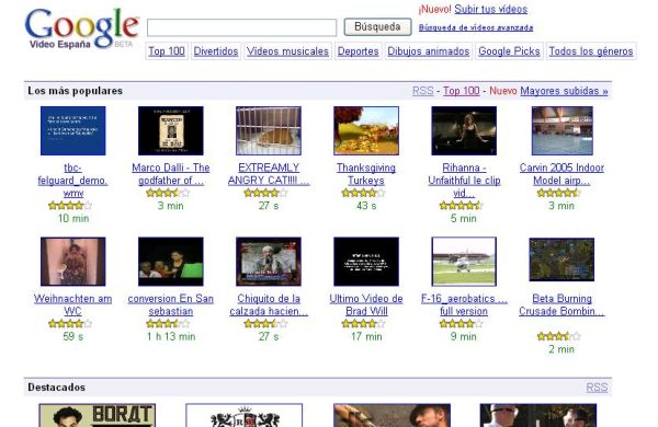 Google Video cierra sus puertas