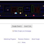 Juega a pacman con el doodle de Google
