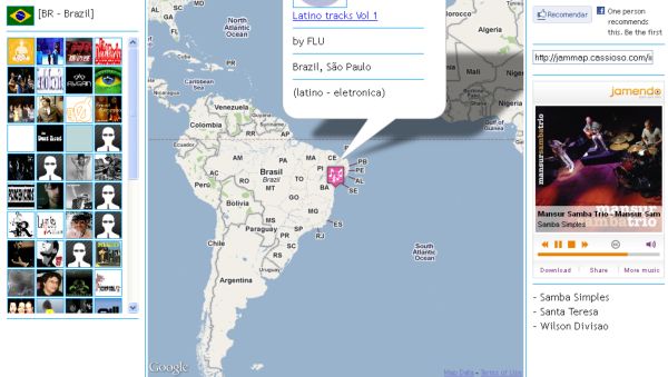 Jammap, escucha online la música de cada región del mundo