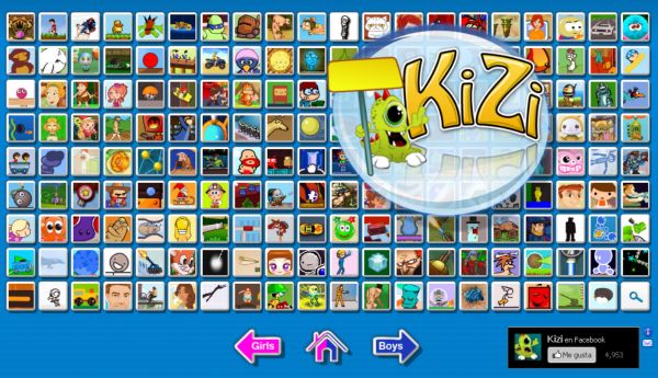 Kizi, 180 juegos online en una pantalla