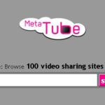MetaTube, metabuscador de vídeos en 100 sitios distintos