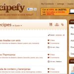 Recipefy, red social para compartir amistad y recetas