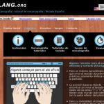 Sense-Lang, curso online y gratuito de mecanografía
