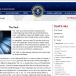 The Vault, miles de documentos desclasificados por el FBI norteamericano