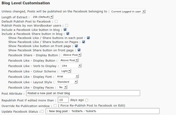 Wordbooker, plugin WordPress para publicar automáticamente los posts en Facebook