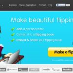 FlipSnack, conversor online de pdf a libros digitales en flash