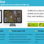 SwiffOut, extensión de navegador para jugar online a pantalla completa