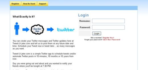 Tweet-U-Later, programa el envío de tweets automatizado