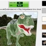 Designosaurus, web para que los pequeños coloreen dinosaurios