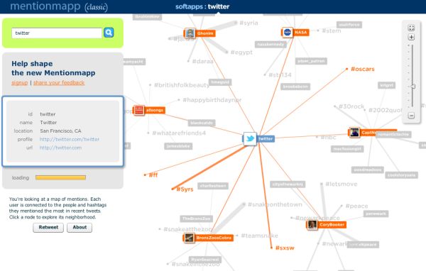 Mentionmapp, genera un mapa interactivo con las menciones en Twitter