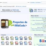 WikiCode, comunidad para intercambio de código