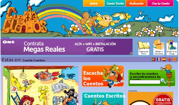 CuentaCuentos, un lugar para leer o crear cuentos infantiles