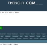 Frengly, traductor online en múltiples idiomas