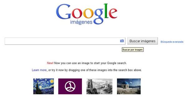 Google ya permite realizar búsquedas utilizando imágenes