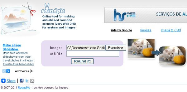 RoundPic, consigue formas redondeadas para las esquinas de tus imágenes