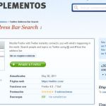 Twitter Address Bar Search, una práctica extensión oficial de Twitter para Firefox