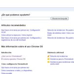 Google ofrece ayuda en español para Chrome OS