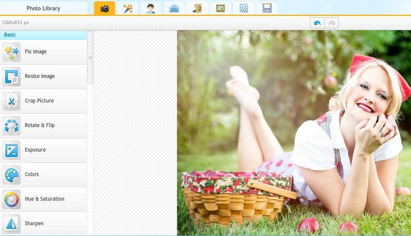 iPiccy: excelente editor de imágenes gratuito y online