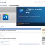 +1 Plus One Extension, descubre cuántos +1 ha recibido un sitio (Chrome)
