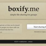 Boxify, aloja y comparte archivos en la nube rápidamente