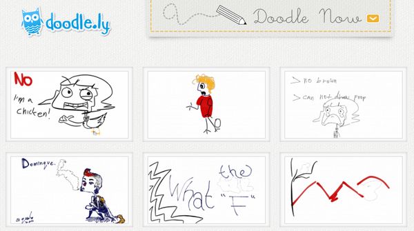 Doodle.ly, crea dibujos a mano alzada y compártelos