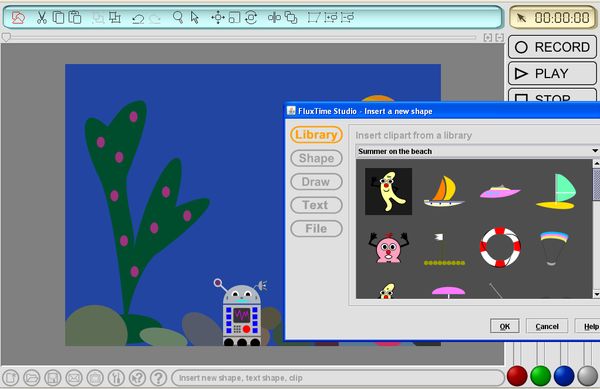 FluxTime, crea sencillas animaciones para niños
