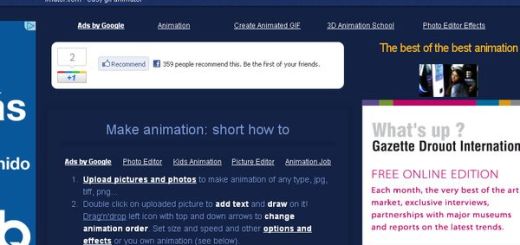 Make Animation, utilidad web gratuita para crear animaciones gif
