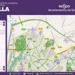 Mapa de Sevilla con servicios, edificios públicos y más