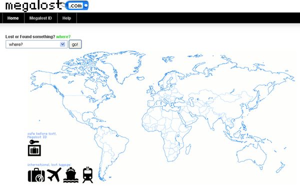 Megalost, una oficina online de objetos perdidos