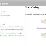 Qip.li, edita y comparte código html online