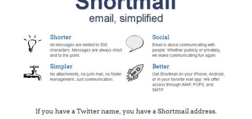 Shortmail, email gratuito asociado a tu cuenta de Twitter