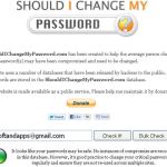 Should I Change My Password, descubre si debes cambiar tu contraseña de email