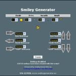 Smiley Generator, crea online divertidos emoticonos