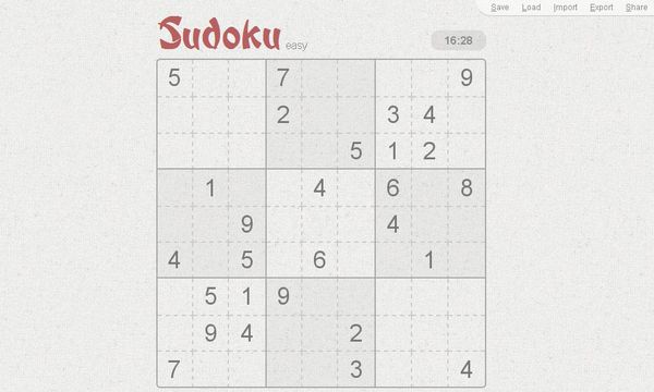 Sudokubum, sudoku online en HTML5