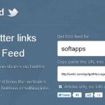TweepFeed, genera un práctico feed RSS de tweets con enlaces