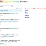 Twitter Multilingual Voice Search, busca contenidos en Twitter mediante la voz
