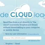 sideCLOUDload, guarda archivos en la nube indicando su url