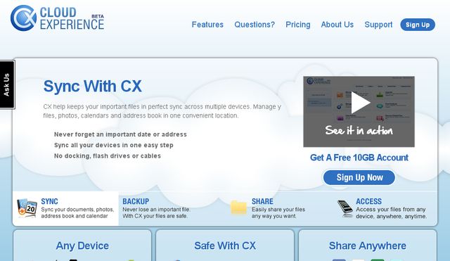 CX, 10 Gb gratuitos para tus backups en la nube