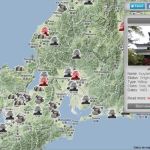 Japonese Castle Explorer, mapa interactivo con castillos japoneses