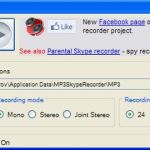MP3 Skype Recorder, graba tus conversaciones de Skype en mp3