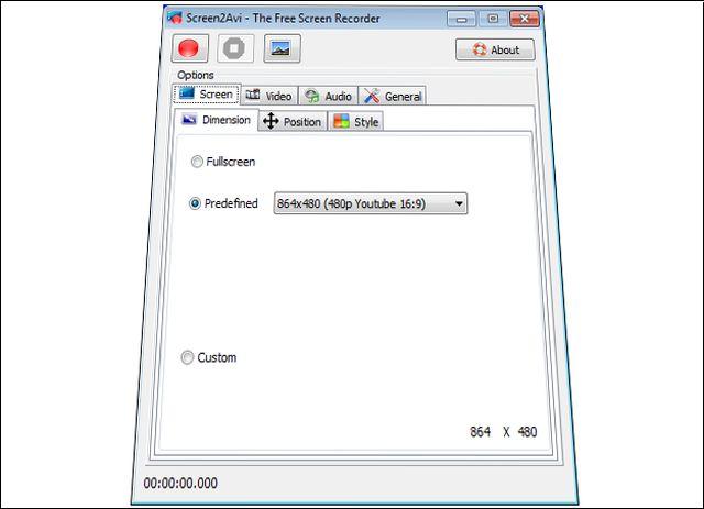 Screen2Avi, aplicación Windows gratuita para realizar screencasts