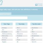 Tagdef, un diccionario con los significados de los hashtags de Twitter